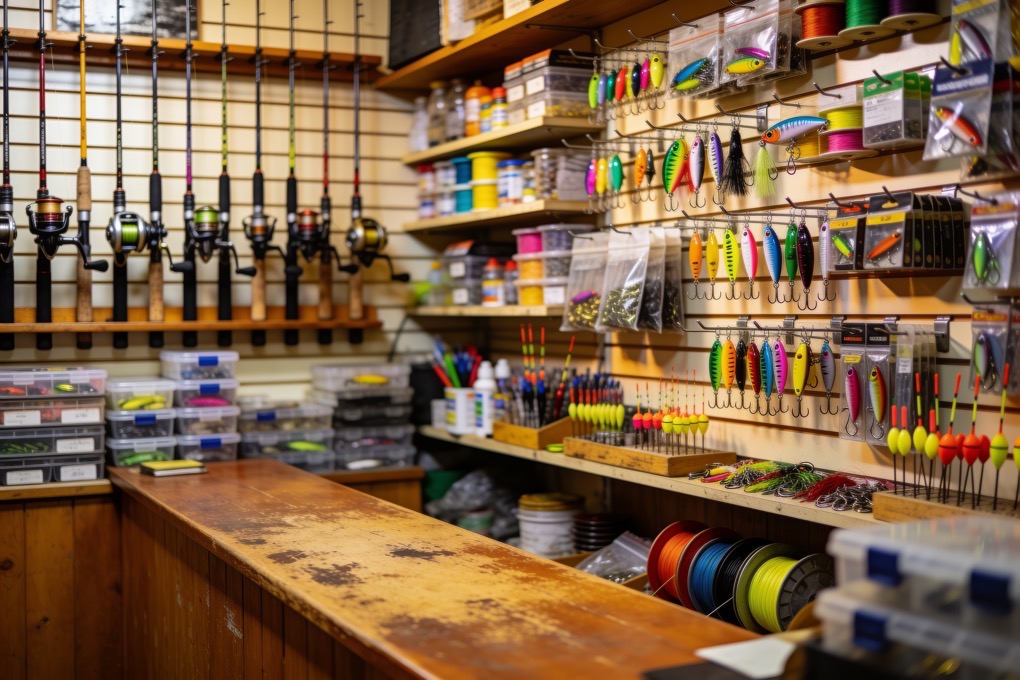 Bait & Tackle Near the Water